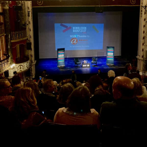 Clive Myrie in Wimbledon