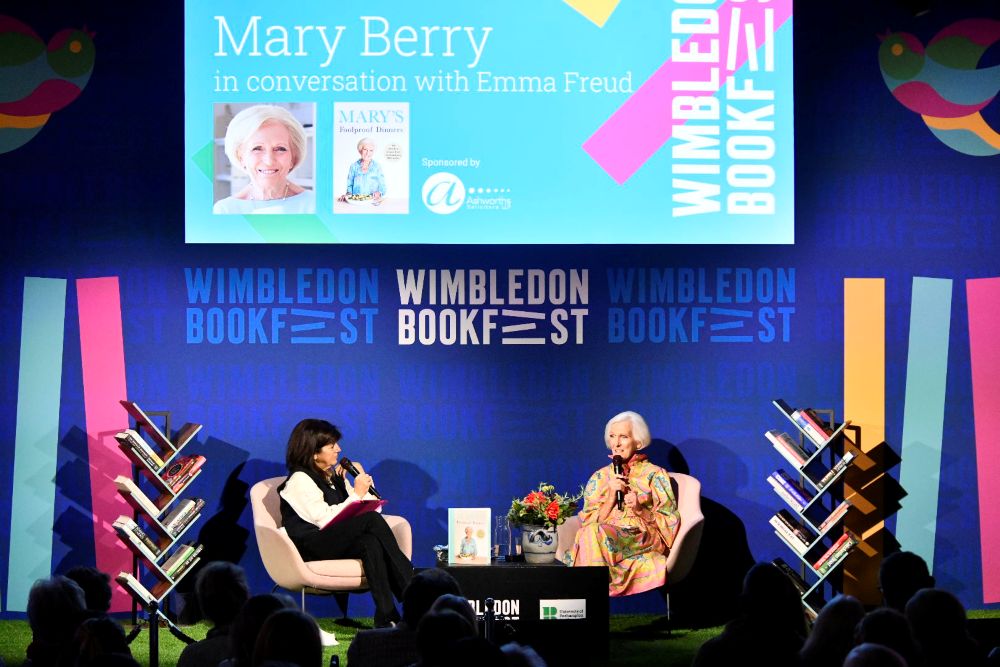 Mary Berry Wimbledon Bookfest 2024